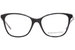 BCBGMaxazria Darby Eyeglasses Frame Women's Full Rim Cat Eye