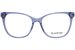 Bebe BB5227 Eyeglasses Women's Full Rim Rectangle Shape