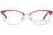 Betsey Johnson Cajj Eyeglasses Girl's Full Rim Oval Shape