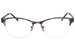 Betsey Johnson Gypsy-Rose Eyeglasses Women's Half Rim Optical Frame