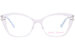 Betsey Johnson Hunny Eyeglasses Women's Full Rim Square Shape