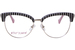 Betsey Johnson Punch Eyeglasses Women's Full Rim Cat Eye