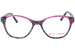 Betsey Johnson Shimmy Eyeglasses Women's Full Rim Round Shape