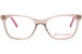 Betsey Johnson Supernova Eyeglasses Women's Full Rim Square Shape