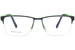 Blackfin Edgartown BF994 Eyeglasses Men's Semi Rim Square Shape