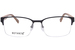 Botaniq BIO1017T Eyeglasses Men's Semi Rim Rectangle Shape