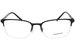 Burberry BE1323 Eyeglasses Men's Half Rim Rectangular Optical Frame