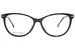 Carolina Herrera CH/0043 Eyeglasses Women's Full Rim Cat Eye