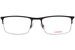 Carrera 8832 Titanium Eyeglasses Men's Semi Rim Rectangle Shape