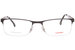 Carrera 8835 Eyeglasses Men's Semi Rim Rectangular Optical Frame