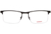 Carrera 8846 Eyeglasses Men's Semi Rim Rectangle Shape