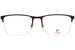 Carrera 8861 Eyeglasses Men's Semi Rim Rectangle Shape