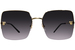 Cartier Core Range CT0121S Sunglasses Square Shape
