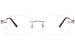 Cartier Core Range CT0290O Eyeglasses Rimless Rectangle Shape