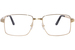 Cartier CT0203O Eyeglasses Men's Full Rim Rectangle Shape