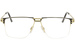 Cazal 7076 Eyeglasses Men's Half Rim Titanium Optical Frame