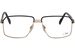 Cazal 7099 Titanium Eyeglasses Men's Full Rim Rectangle Shape