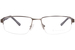 Champion CU2020 Eyeglasses Men's Semi Rim Rectangle Shape