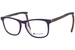 Champion CU3Shakes Eyeglasses Men's Full Rim Square Shape Tri-Flex