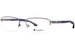 Champion Triad Eyeglasses Men's Semi Rim Rectangular Optical Frame