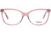 Chloe CH0013O Eyeglasses Women's Full Rim Rectangle Shape