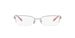 Coach HC5097 Eyeglasses Women's Semi Rim Rectangular Optical Frame