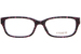 Coach HC6221U Eyeglasses Women's Full Rim Rectangle Shape