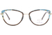 Coco Song CCS178 Eyeglasses Women's Full Rim Cat Eye