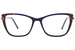 Coco Song Hard Times CV283 Eyeglasses Women's Full Rim Cat Eye