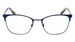 Cole Haan CH5048 Eyeglasses Women's Full Rim Rectangle Shape