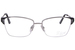 Diva 5521 Eyeglasses Women's Semi Rim Rectangle Shape