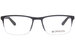 Dragon DR5008 Eyeglasses Men's Semi Rim Rectangle Shape