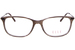 Elle EL13455 Eyeglasses Women's Full Rim Rectangular Optical Frame