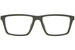 Emporio Armani EA4189U Eyeglasses Men's Full Rim Rectangle Shape w/Clip-On