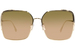 Fendi FE40038U Sunglasses Women's Square Shape