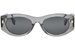 Fendi FE40125I Sunglasses Women's Oval Shape