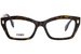 Fendi FE50038I Eyeglasses Women's Full Rim Cat Eye