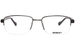 Flexon Autoflex 116 Eyeglasses Men's Semi Rim Rectangle Shape