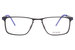 Flexon B2026 Eyeglasses Men's Full Rim Rectangle Shape