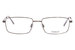 Flexon Benedict 600 Eyeglasses Men's Full Rim Rectangular Optical Frame