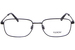 Flexon H6068 Eyeglasses Men's Full Rim Rectangle Shape