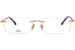 Fred FG50023U Eyeglasses Men's Rimless Rectangle Shape