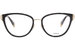 Furla VFU444 Eyeglasses Women's Full Rim Cat-Eye Optical Frame