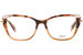 Furla VFU499 Eyeglasses Women's Full Rim Cat-Eye Optical Frame