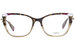 Furla VFU499V Eyeglasses Women's Full Rim Cat-Eye Optical Frame