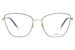 Furla VFU549 Eyeglasses Frame Women's Full Rim Cat Eye