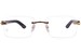 Cartier Exception CT0453O Eyeglasses Rimless Rectangle Shape