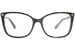 Gucci GG0026O Eyeglasses Women's Full Rim Cat Eye