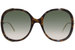 Gucci Women's GG0226SK GG/0226/SK Fashion Round Sunglasses