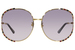 Gucci GG0595S Sunglasses Women's Round Shape